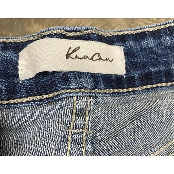KanCan High Rise Denim Shorts Size Small - Picture 2 of 7